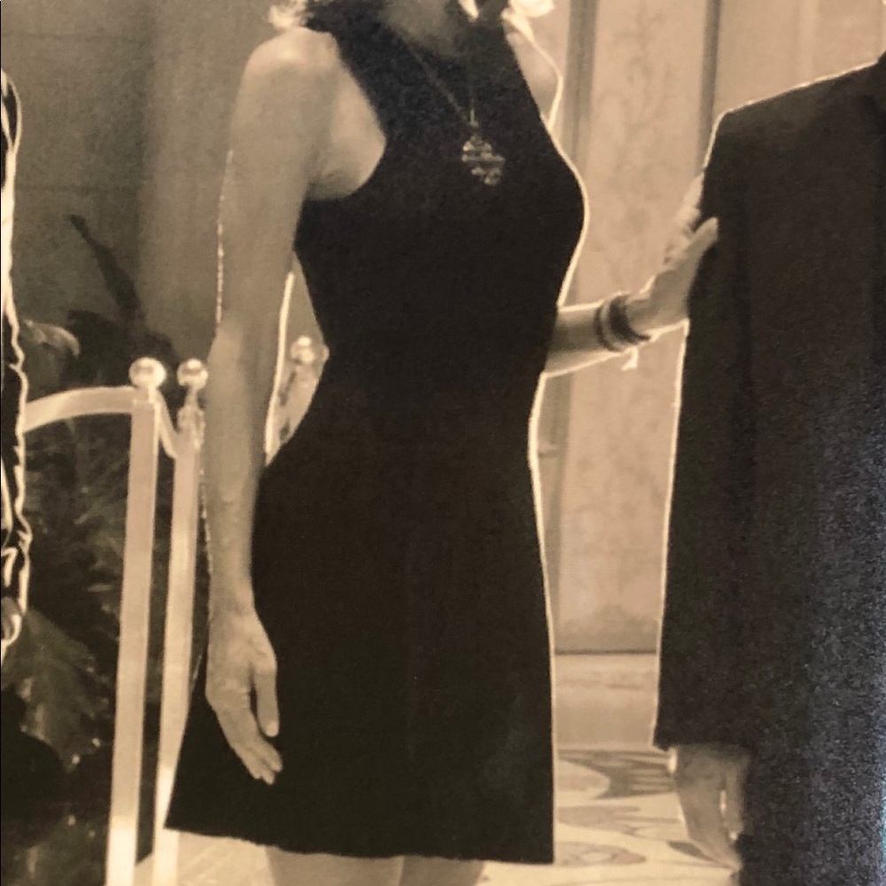 Little black dress.